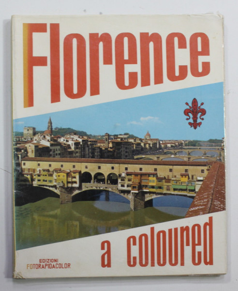 FLORENCE A COLOURED  by LORETTA SANTINI , 1972 , PREZINTA URME DE UZURA