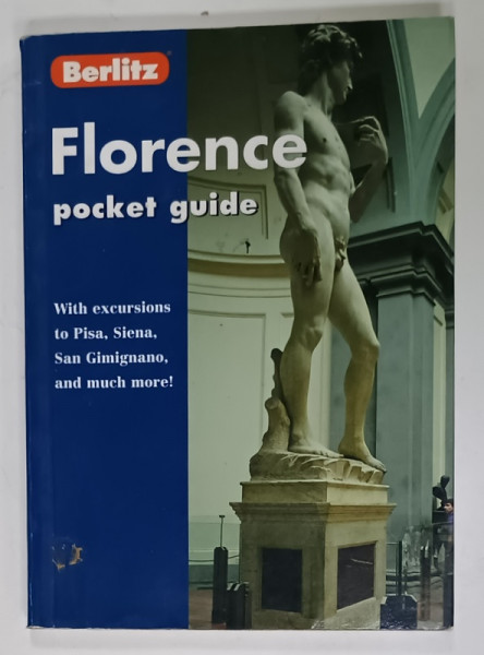 FLORENCE POCKET GUIDE , 1999 , FORMAT MIC , PREZINTA URME DE UZURA