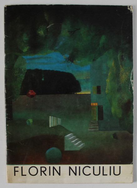 FLORIN NICULIU , EXPOZITIE RETROSPECTIVA , CATALOG , 1979 , DEDICATIE *