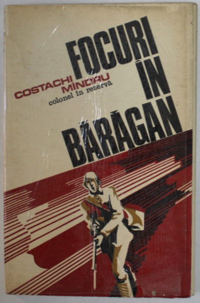 FOCURI IN BARAGAN de COSTACHI MANDRU , 1973 , DEDICATIE *