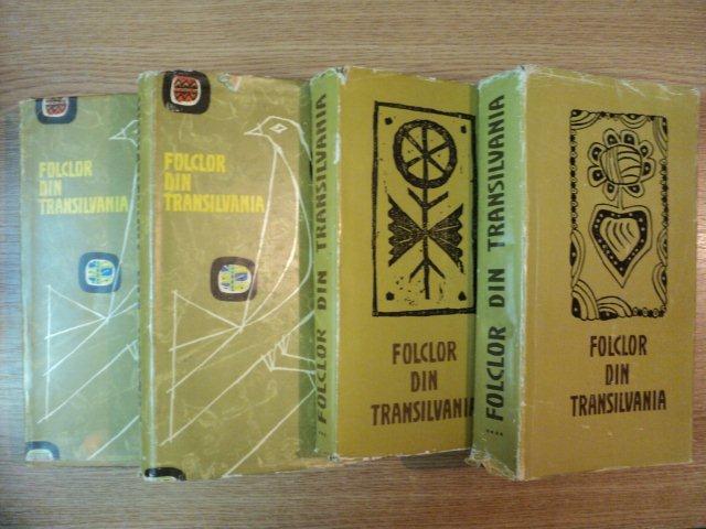 FOLCLOR DIN TRANSILVANIA , VOL I , II , III , IV , 1962-1968