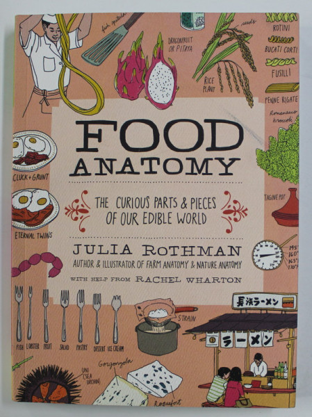 FOOD ANATOMY: THE CURIOUS PARTS & PIECES OF OUR EDIBLE WORLD by JULIA ROTHMAN , 2016