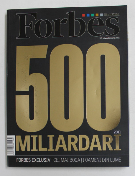 FORBES 500 MILIARDARI , OCTOMBRIE , 2011