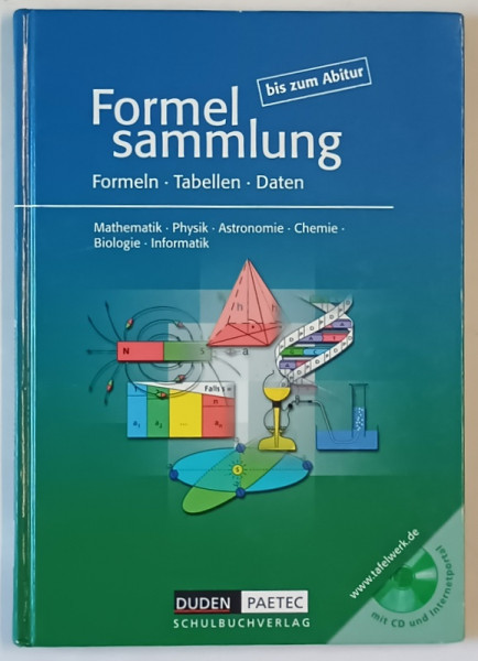 FORMEL SAMMLUNG , FORMEN , TABELLEN , DATEN , 2006, TEXT IN LIMBA GERMANA