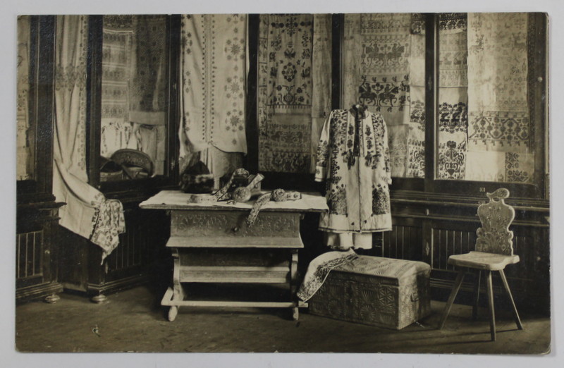 FOTO. ORIG. E. FISCHER , IMAGINE DIN MUZEUL BRUKENTHAL , CARTE POSTALA , 1930