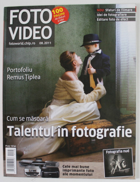 FOTO - VIDEO DIGITAL  , REVISTA , AUGUST , 2011
