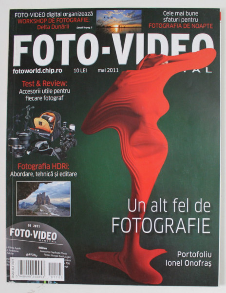 FOTO - VIDEO DIGITAL  , REVISTA , MAI  , 2011