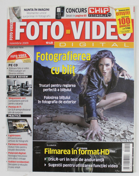 FOTO - VIDEO DIGITAL  , REVISTA , NOIEMBRIE , 2009