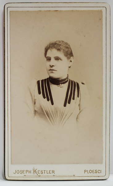 FOTOGRAF JOSEPH KESTLER , PLOIESTI , FOTOGRAFIE C.D.V. , CCA. 1900