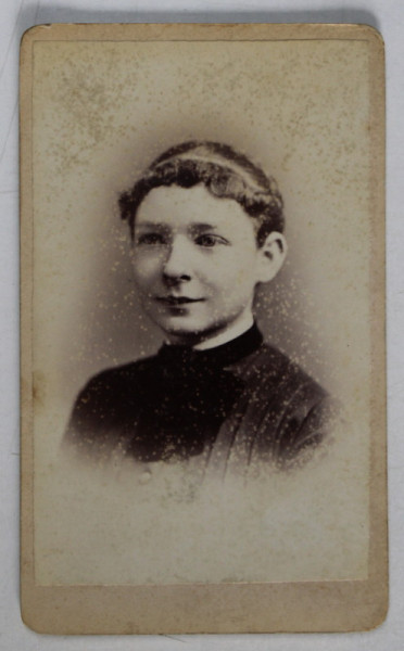 FOTOGRAFIE C.D.V. , STUDIO BROWNELL , WESTMINSTER , TANARA CU BENTITA , 1883