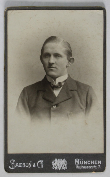FOTOGRAFIE C.D.V. , STUDIO SAMSON and CO. , MUNCHEN , CCA , 1900