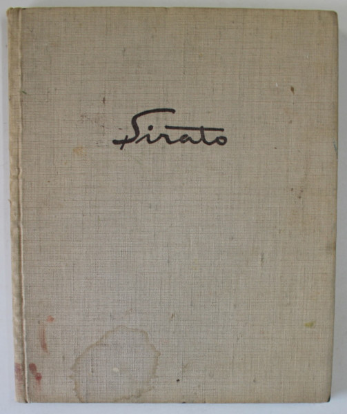 FRANCISC SIRATO , prefata de DAN GRIGORESCU , 1967