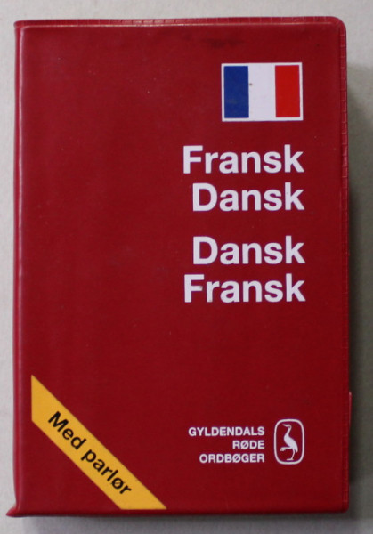 FRANSK - DANSK / DANSK - FRANSK  ORDBOG , DICTIONAR , 2004 , FORMAT DE BUZUNAR