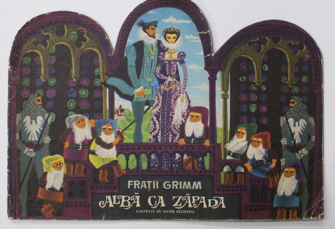 FRATII GRIMM - ALBA CA ZAPADA , ilustratii de IACOB DESIDERIU , 1967