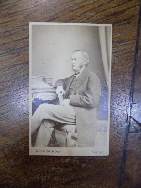 Frederich Max Muller, fotografie originala tip CDV