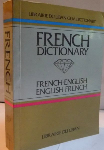 FRENCH DICTIONARY , FRENCH ENGLISH - ENGLISH FRENCH , 1987