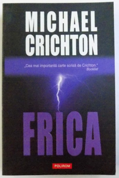 FRICA de MICHAEL CRICHTON , 2005 * MINIMA UZURA
