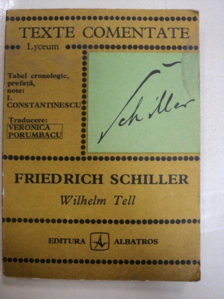 FRIEDRICH SCHILLER-WILHEM TELL