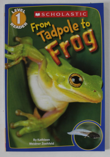FROM TADPOLE TO FROG by KATHLEEN WEIDNER ZOEHFELD ,  LEVEL 1 READER , 2011
