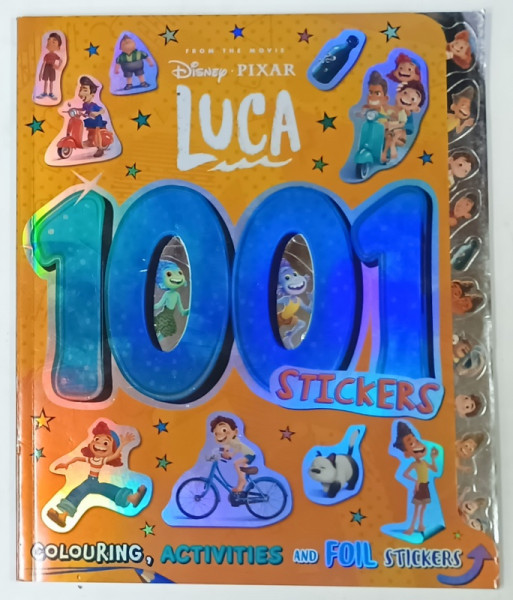 FROM  THE MOVIE DISNEY - PIXAR LUCA , 1001 STICKERS , 2021