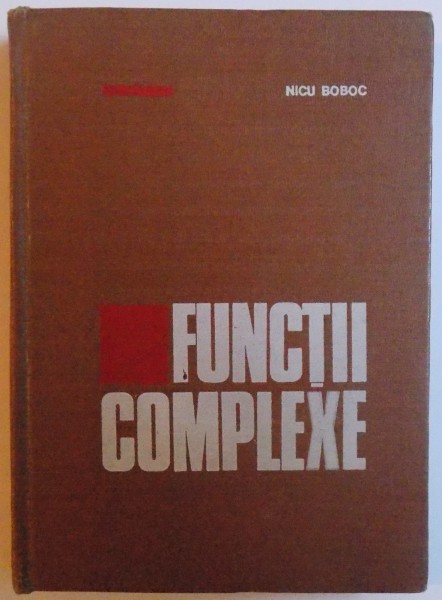 FUNCTII COMPLEXE de NICU BOBOC , 1969