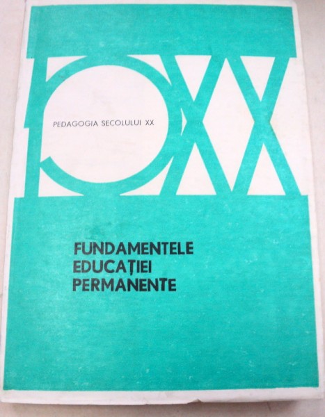 FUNDAMENTELE EDUCATIEI PERMANENTE  1991