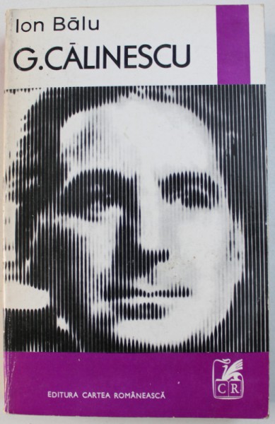 G. CALINESCU de ION BALU , 1970 , DEDICATIE*