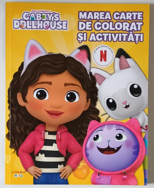 GABBY DOLLHOUSE , MAREA CARTE DE COLORAT SI ACTIVITATI , 2025
