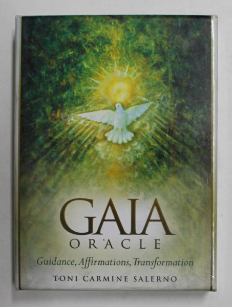 GAIA ORACLE - GUIDANCE , AFFIRMATIONS , TRANSFORMATION by TONI CARMINE SALERNO , SET CU 45 CARTOLINE SI CARTICICA CU INSTRUCTIUNI , 2008