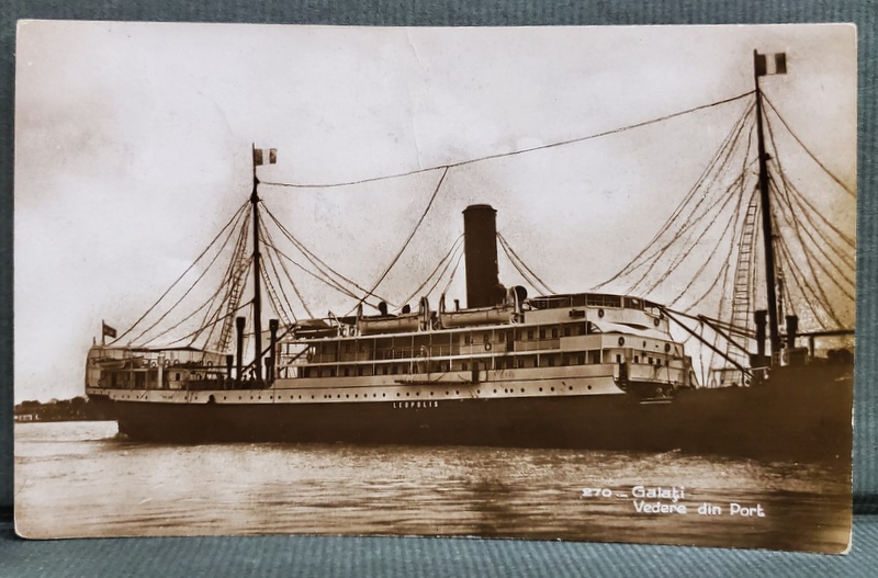 GALATI , VEDERE DIN PORT , 1931