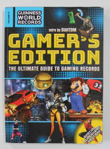 GAMER'S EDITION - THE ULTIMATE GUIDE TO GAMING RECORDS , intro by DanTDM , 2017
