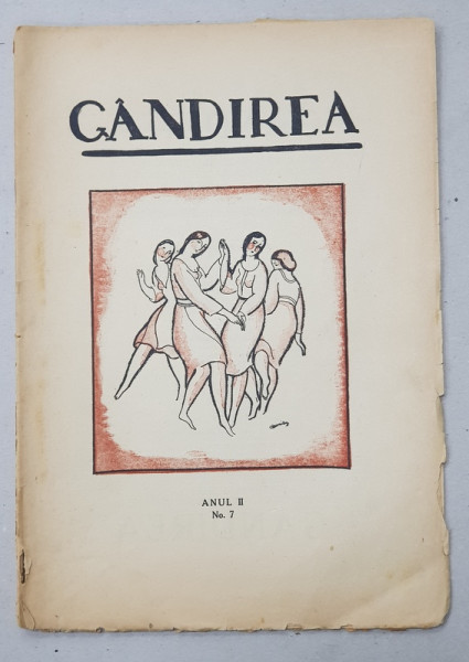 GANDIREA , ANUL II , NR. 7 , 5 NOIEMBRIE 1922