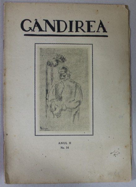 GANDIREA , REVISTA , ANUL II , NR. 14 , FEBRUARIE , 1923