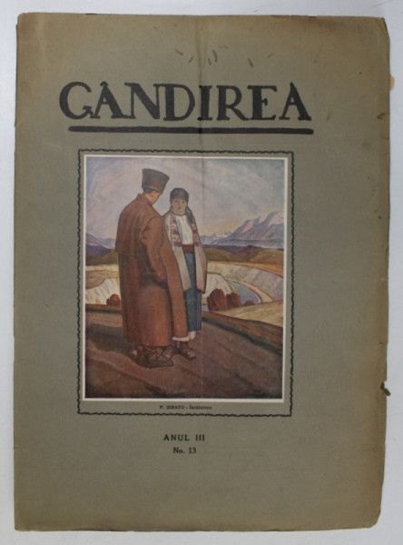 GANDIREA , REVISTA , ANUL III , NR. 13 , 10 MARTIE , 1924