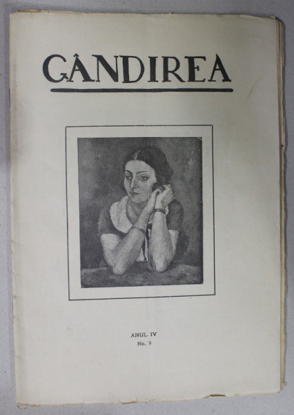 GANDIREA , REVISTA , ANUL IV , NR. 9 , 15 FEBRUARIE , 1925