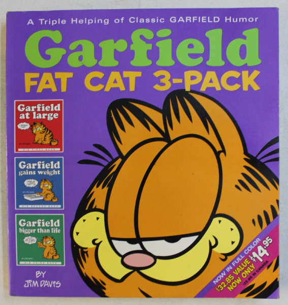 GARFIELD , FAT CAT 3-PACK VOL. I by JIM DAVIS , 2003