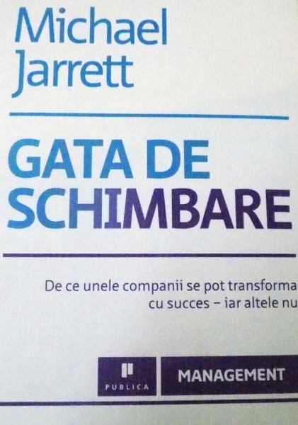GATA DE SCHIMBARE de MICHAEL JARRETT , 2011