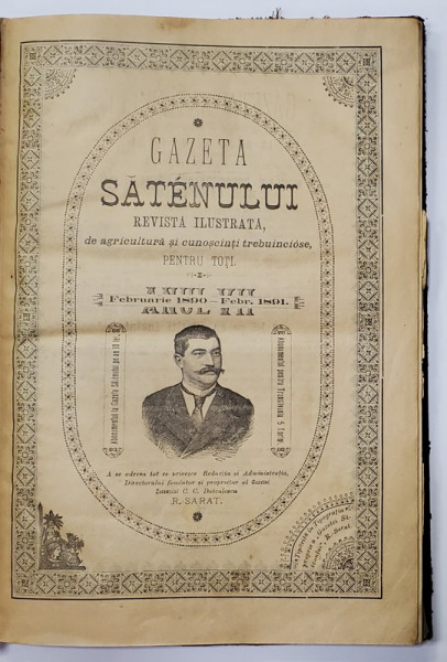 GAZETA SATEANULUI, FOAIA CUNOSTINTELOR TREBUINCIOASE POPORULUI, ANUL VII, FEBRUARIE 1890 - IANUARIE 1891