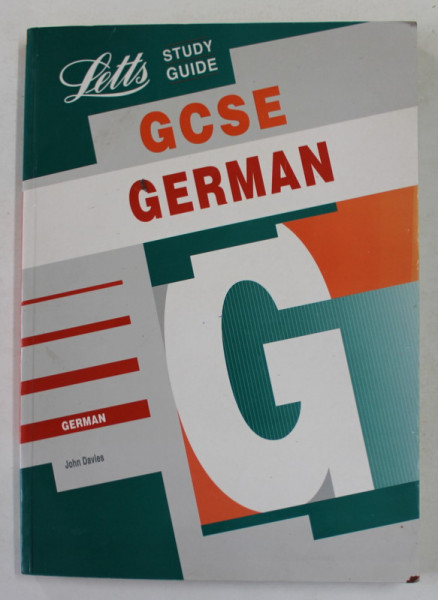 GCSE GERMAN  - STUDY GUIDE by JOHN DAVIES , 1987