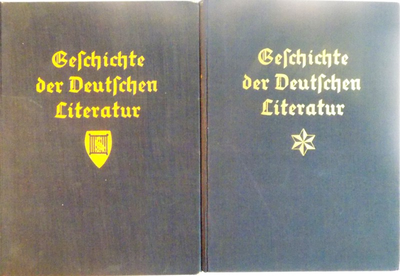 GEFCHICHTE DER DEUTFCHEN LITERATUR, VOL.I-II von FIREDRICH BOGT, 1934