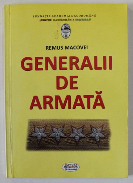 GENERALII DE ARMATA de REMUS MACOVEI , studiu de caz , 2012