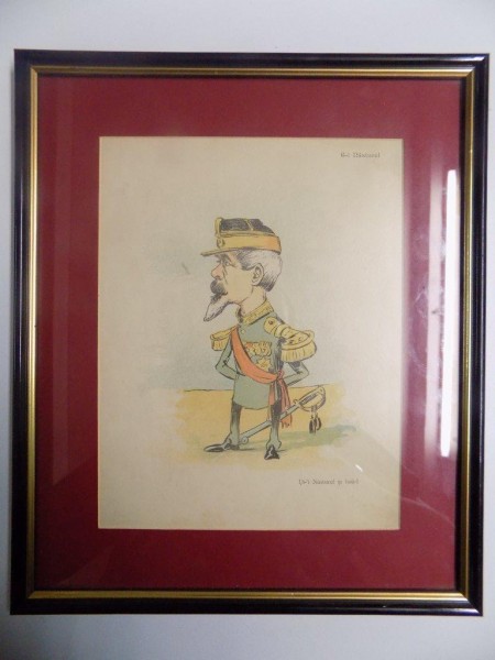 GENERALUL NASTUREL de NICOLAE PETRESCU GAINA ,litografie perioada interbelica