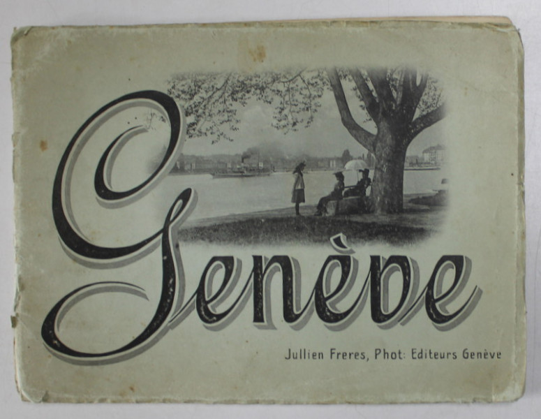 GENEVE , ALBUM CU IMAGINI DE EPOCA , INTERBELIC