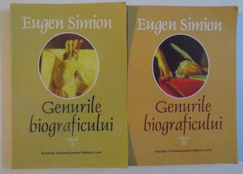 GENURILE BIOGRAFICULUI , VOL I - II , 2008