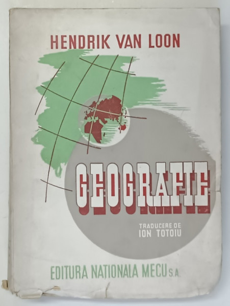 GEOGRAFIE de HENDRIK VAN LOON , 1943