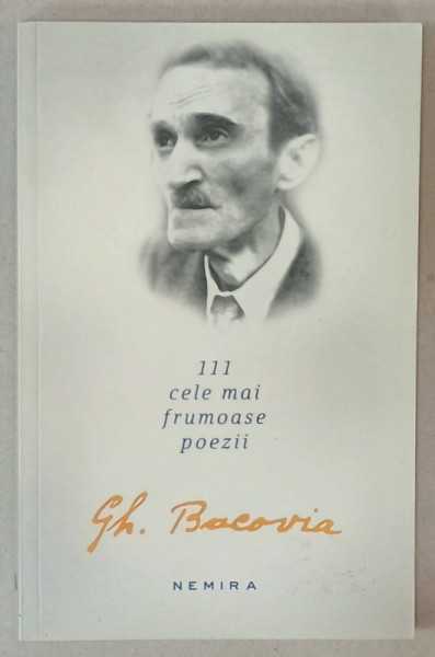 GEORGE BACOVIA , 111 CELE MAI FRUMOASE POEZII , 2015