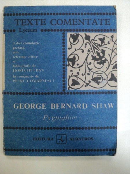 GEORGE BERNARD SHAW-PYGMALION