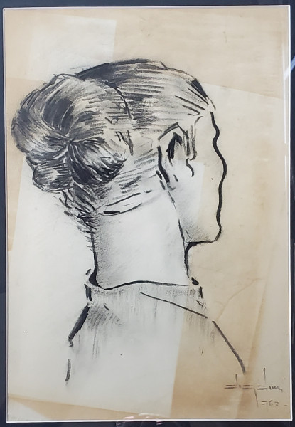 George Dumitrescu (1922-2008)  - Profil de tanara