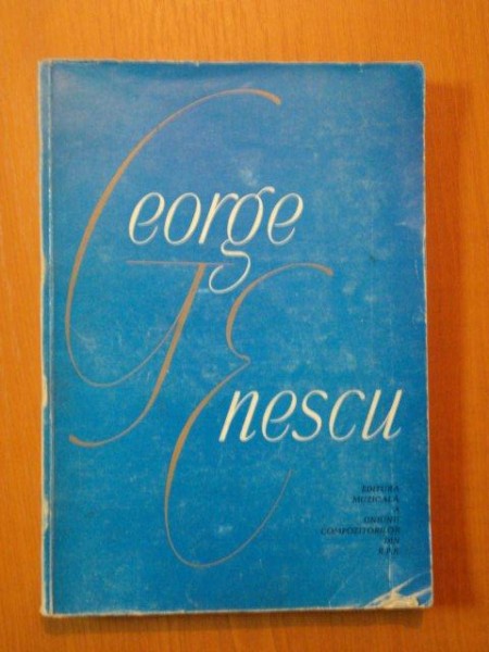 GEORGE ENESCU , Bucuresti 1964
