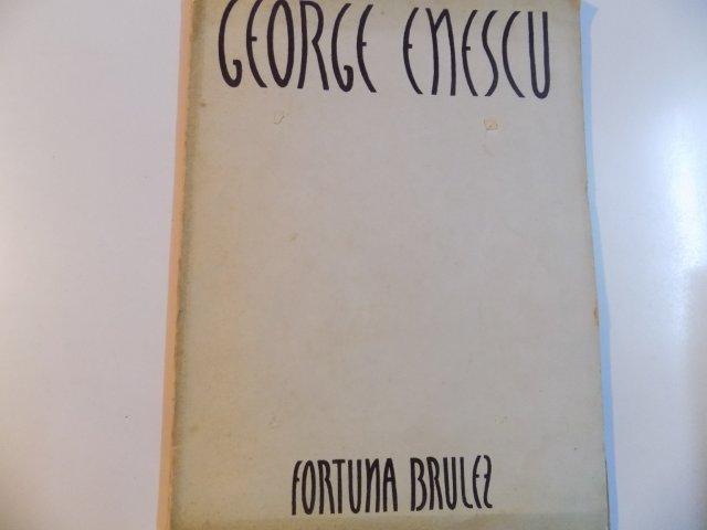 GEORGE ENESCU.desene de FORTUNA BRULEZ-MAVROMATI , 1947